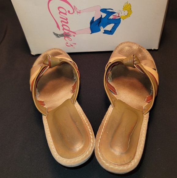 Candies Multi Color Strap Sandals - Picture 6 of 10